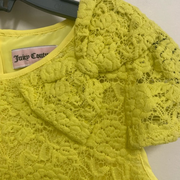 Juicy Couture Girls Dentelle Bow Blouse - Picture 3 of 9